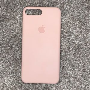 light pink Apple Iphone 7 plus case